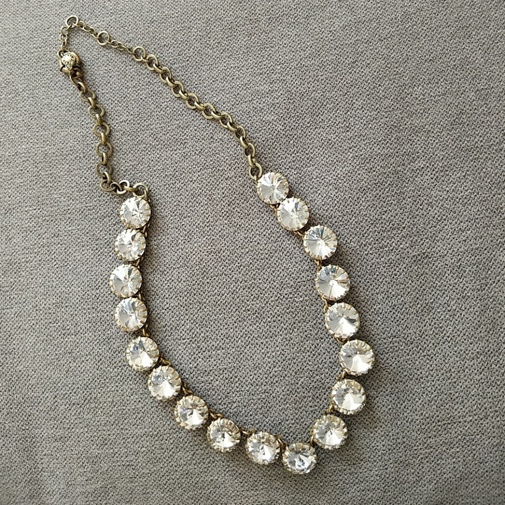 J.Crew crystal necklace